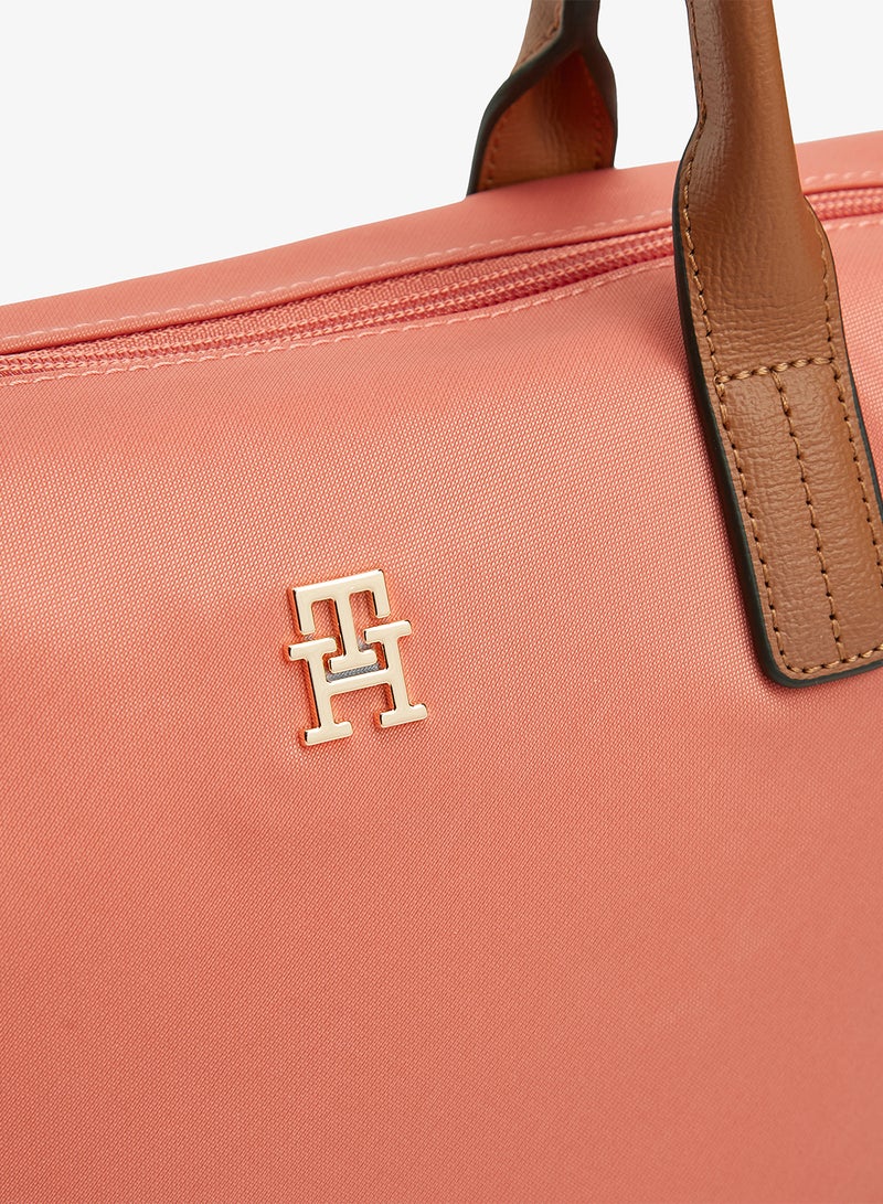 TOMMY HILFIGER TH Monogram Crossbody Tote Bag - Image 4